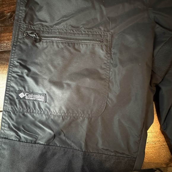 Columbia Men's Nylon Snow Pants Black Lined Outdoors  Men's Size Large - Picture 11 of 12